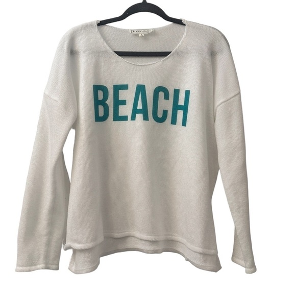 Toss Designs Beach Knit Sweater Size S - Picture 1 of 12